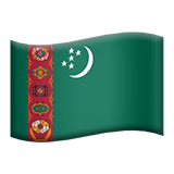 Turkménsko Apple Emoji