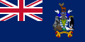Vlajka Južnej Georgie a Južných Sandwichových ostrovov