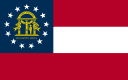 Vlajka štátu Georgia