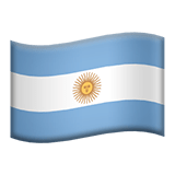 Argentína Apple Emoji