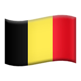 Belgicko Apple Emoji