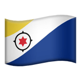 Bonaire, Sint Eustatius a Saba Apple Emoji