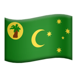 Kokosové ostrovy Apple Emoji