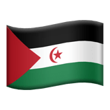 Západná Sahara Apple Emoji
