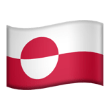 Grónsko Apple Emoji