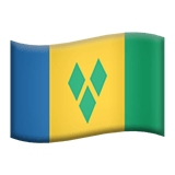 Svätý Vincent a Grenadíny Apple Emoji