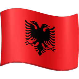Albánsko Facebook Emoji