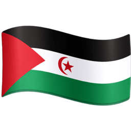 Západná Sahara Facebook Emoji