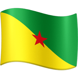 Francúzska Guyana Facebook Emoji