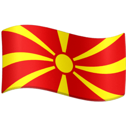 Severné Macedónsko Facebook Emoji