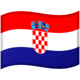 Chorvátsko Android/Google Emoji