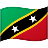 Svätý Krištof a Nevis Android/Google Emoji