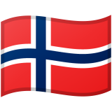 Nórsko Android/Google Emoji