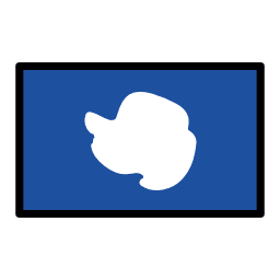Antarktída OpenMoji Emoji