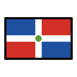 Dominikánska republika OpenMoji Emoji
