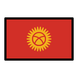 Kirgizsko OpenMoji Emoji