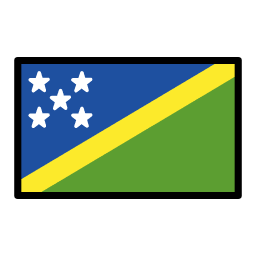 Šalamúnove ostrovy OpenMoji Emoji