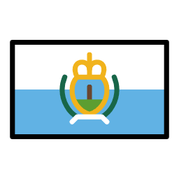 San Maríno OpenMoji Emoji