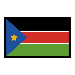 Južný Sudán OpenMoji Emoji