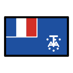 Francúzske južné a antarktické územia OpenMoji Emoji