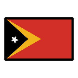 Východný Timor OpenMoji Emoji
