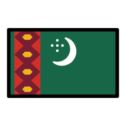Turkménsko OpenMoji Emoji