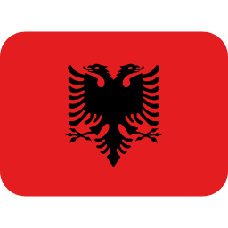 Albánsko Twitter Emoji
