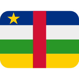 Stredoafrická republika Twitter Emoji