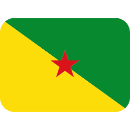 Francúzska Guyana Twitter Emoji
