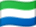 Vlajka Sierra Leone