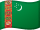 Vlajka Turkménska