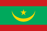 Vlajka Mauritánie