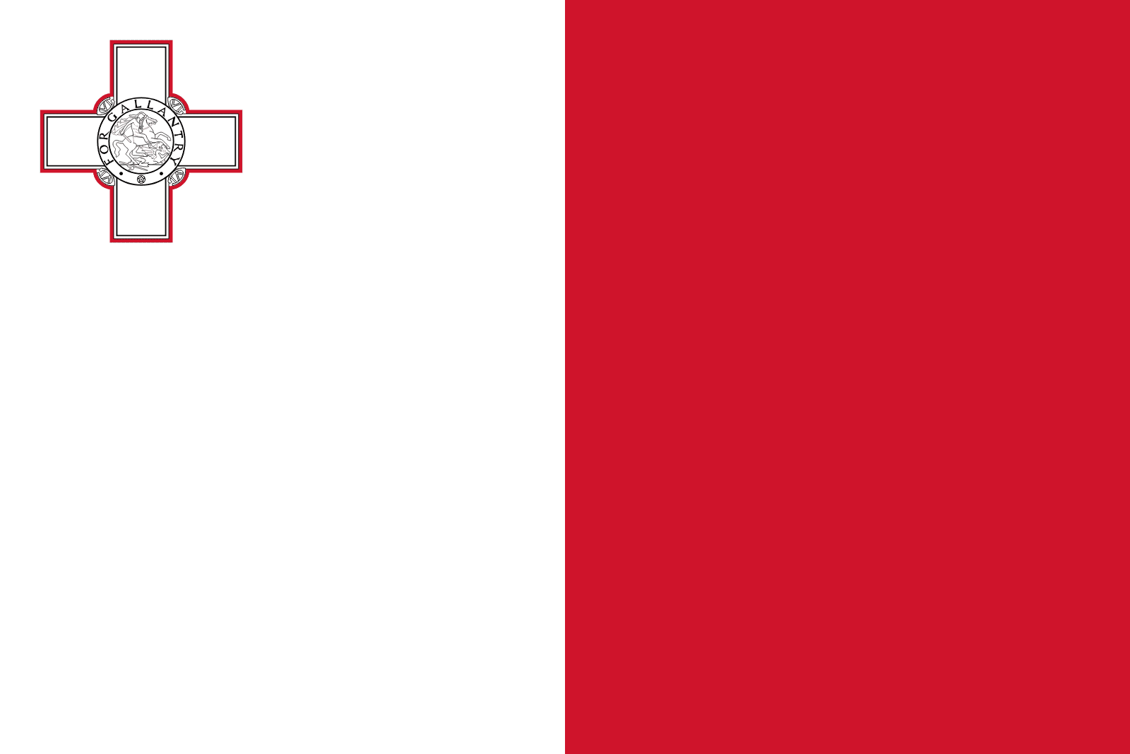 Vlajka Malty | Statnevlajky.sk