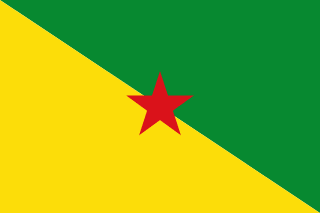 Vlajka Francúzskej Guyany