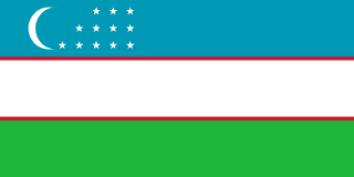 Vlajka Uzbekistanu