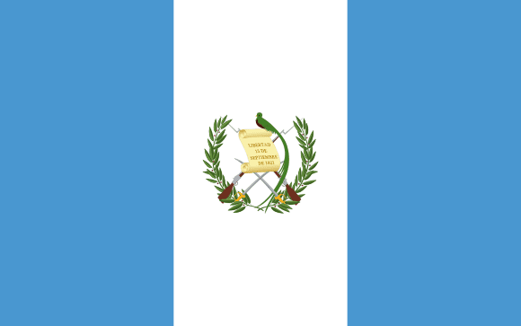 Vlajka Guatemaly