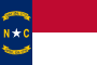 Vlajka štátu Severná Karolína