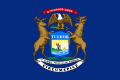 Vlajka štátu Michigan