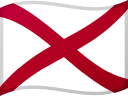 Vlajka štátu Alabama