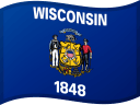 Vlajka štátu Wisconsin