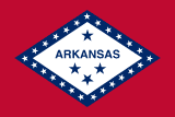 Vlajka štátu Arkansas