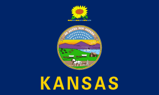 Vlajka štátu Kansas