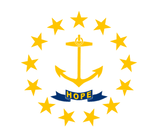 Vlajka štátu Rhode Island