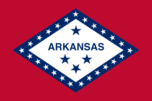 Vlajka štátu Arkansas