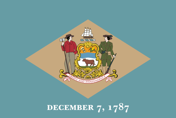 Vlajka štátu Delaware
