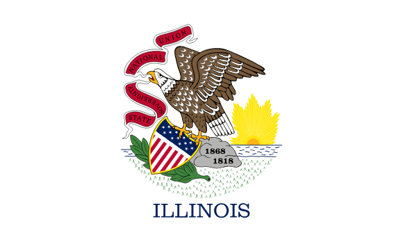 Vlajka štátu Illinois