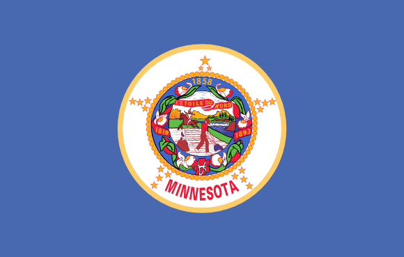 Vlajka štátu Minnesota