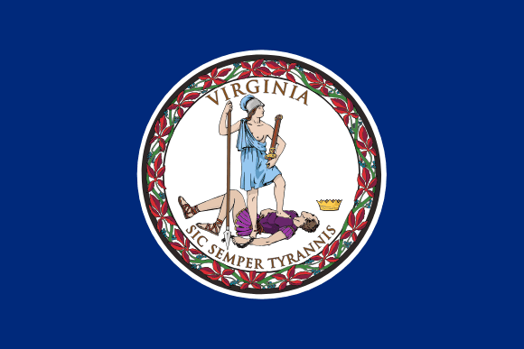 Vlajka štátu Virgínia